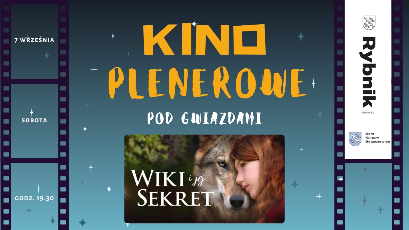 Wiki i jej sekret - kino plenerowe pod gwiazdami