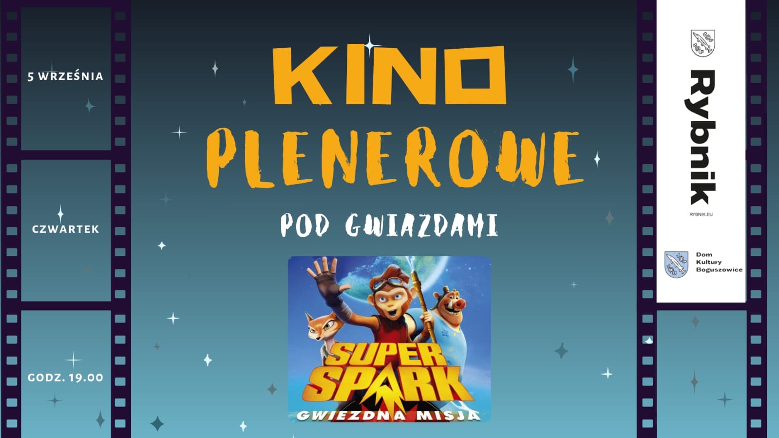 Super spark: Gwiezdna misja - kino plenerowe pod gwiazdami